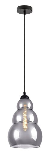 Pendul Salvatore, 1 x E27, Negru