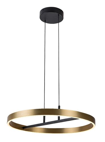 Pendul LED Thric, 42W, lumina calda (3000K), Auriu