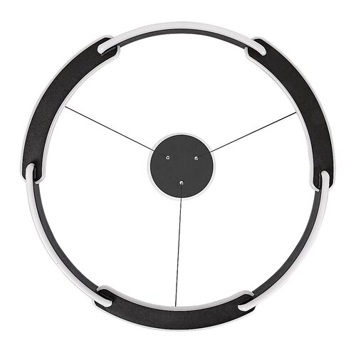 Pendul LED Sindri, 45W, 2 tipuri de lumina, Negru