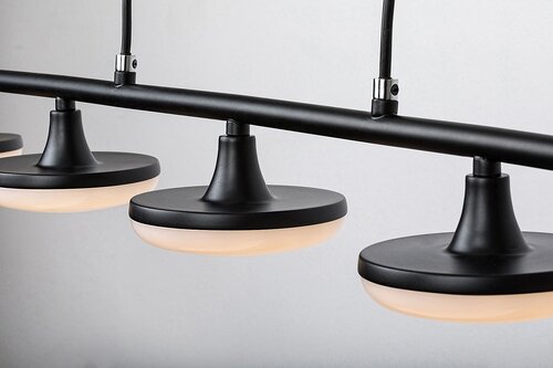 Pendul LED Madi, 20W, lumina calda (3000K), Negru