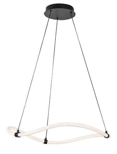 Pendul LED Serena, 34W, lumina neutra (4000K), Negru