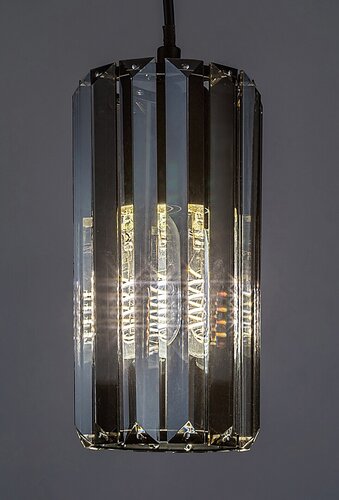 Pendul Veness, 4 x E27, Negru