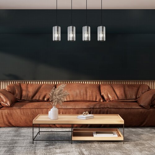 Pendul Veness, 4 x E27, Negru