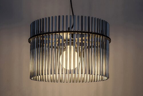 Pendul Inesa, 1 x E27, Negru