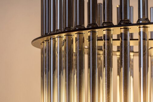 Pendul Inesa, 2 x E27, Negru