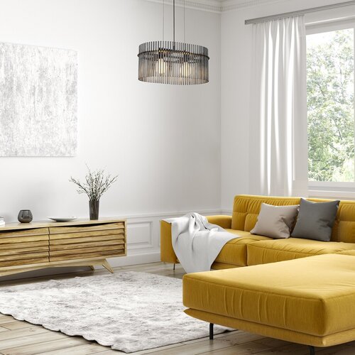 Pendul Inesa, 2 x E27, Negru