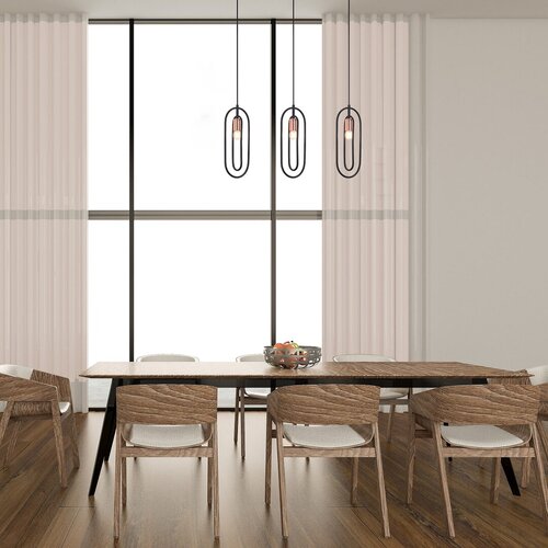 Pendul Rovier, 3 x E27, Negru