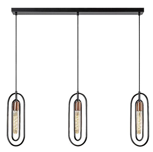 Pendul Rovier, 3 x E27, Negru