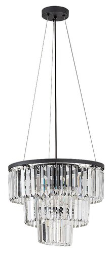 Candelabru Eloisa, 3 x E27, Negru