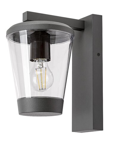 Aplica Savano, 1 x E27, antracit, IP44
