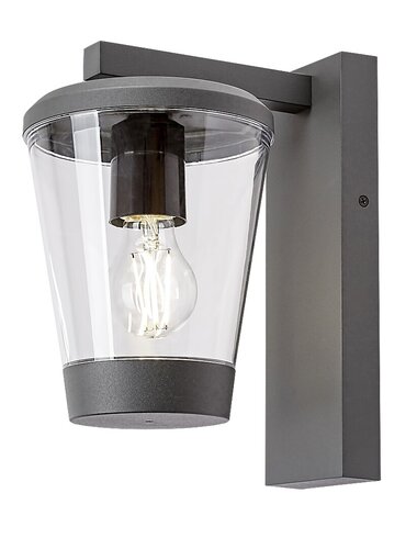 Aplica Savano, 1 x E27, antracit, IP44