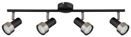 Spot Konrad, 4 x GU10, negru mat