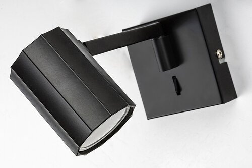 Aplica Karter, 1 x GU10, Negru