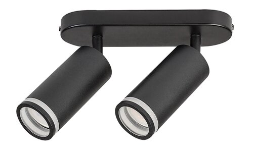 Spot Senobia, 2 x GU10, negru