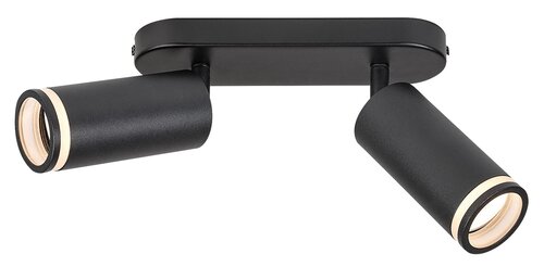 Spot Senobia, 2 x GU10, negru