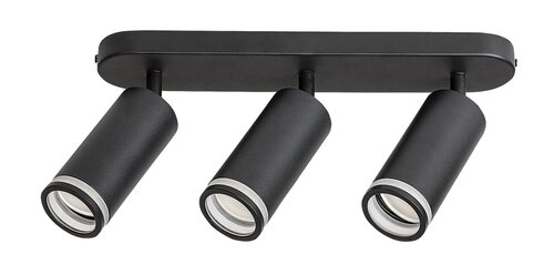 Spot Senobia, 3 x GU10, negru