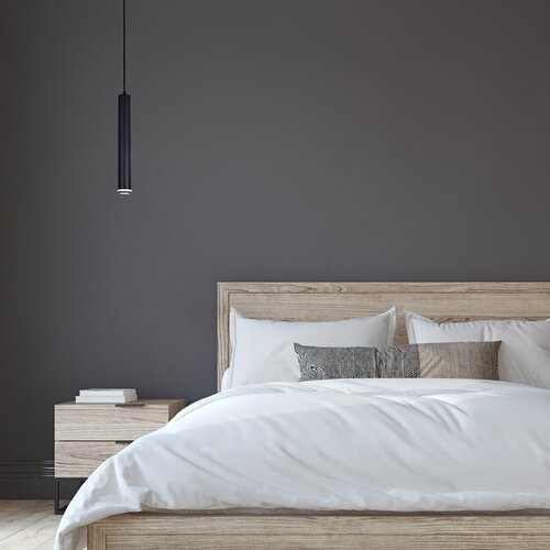 Pendul Senobia, 1 x GU10, Negru