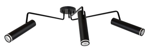 Spot Senobia, 3 x GU10, negru