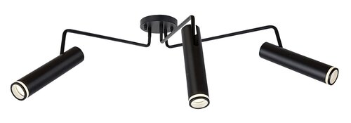 Spot Senobia, 3 x GU10, negru