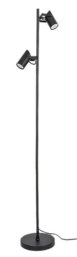 Lampadar Maximilian, 2 x GU10, negru mat