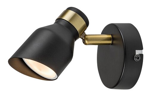 Spot Lilou, 1 x GU10, negru