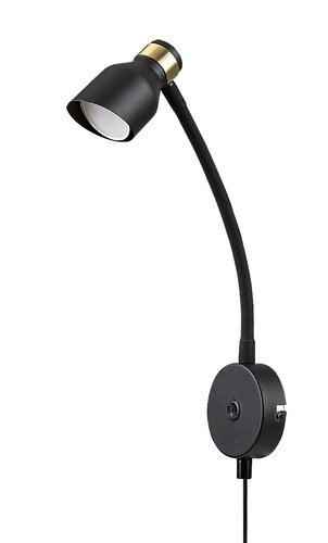 Aplica Lilou, 1 x GU10, Negru