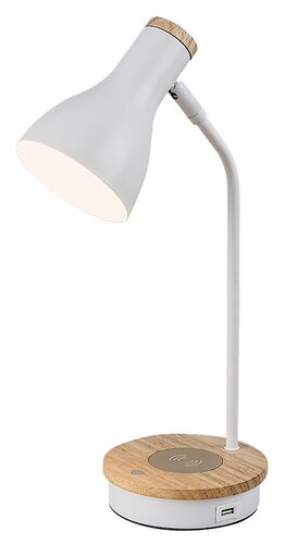 Lampa de birou Mosley, 1 x E14, alb mat