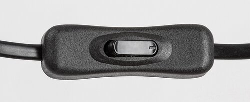 Lampadar Azim, 1 x E27, negru