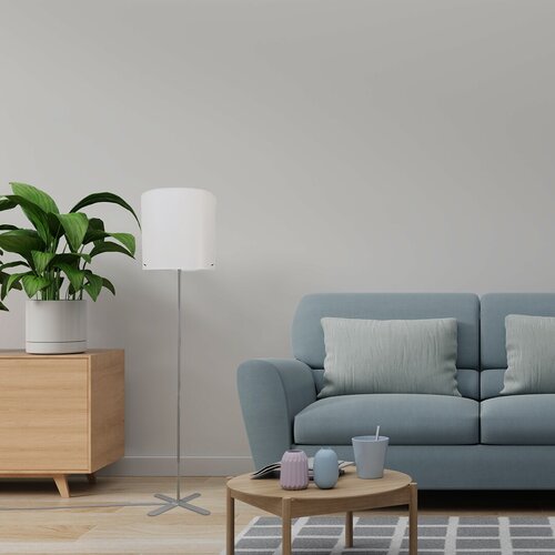 Lampadar Izander, 1 x E27, argintiu