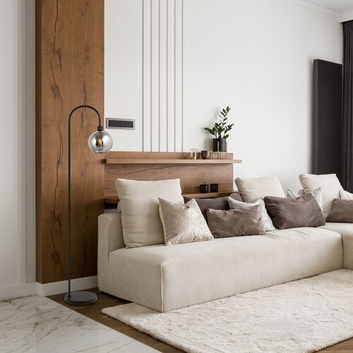 Lampadar Ricardo, 1 x E27, negru