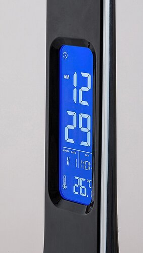 Lampa Amato LED, 7W, dimabila, Negru