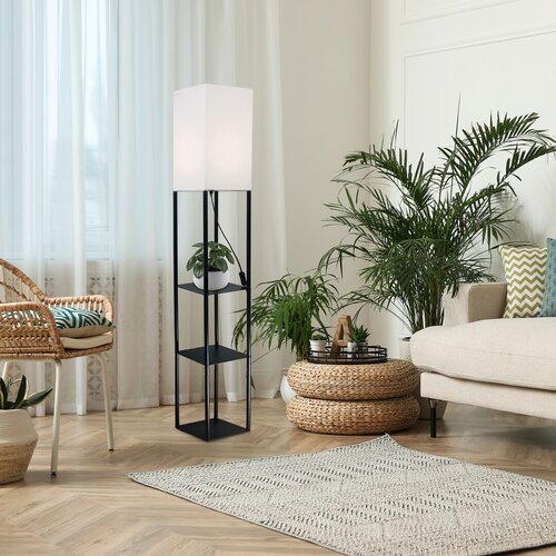 Lampadar Bronn, 1 x E27, negru