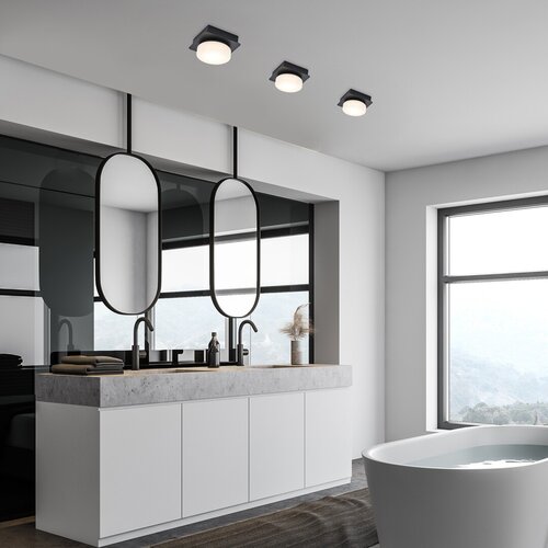 Plafoniera Attichus LED, 5W, 670lm, lumina neutra (4000K), IP44