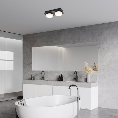 Plafoniera Attichus LED, 11W, 1200lm, lumina neutra (4000K), IP44