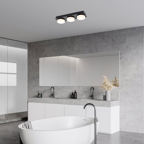 Plafoniera Attichus LED, 18W, 1700lm, lumina neutra (4000K), IP44