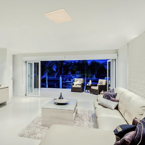 Plafoniera Vendel LED cu senzor de miscare, 20W, 1400lm, lumina neutra (4000K)