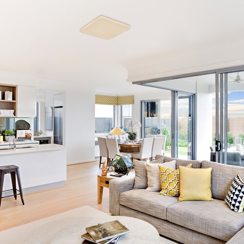 Plafoniera Vendel LED cu senzor de miscare, 24W, 1460lm, lumina neutra (4000K)