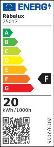 Aplica Turgon LED, 20W, 1750lm, lumina reglabila (3000K - 6000K), IP44