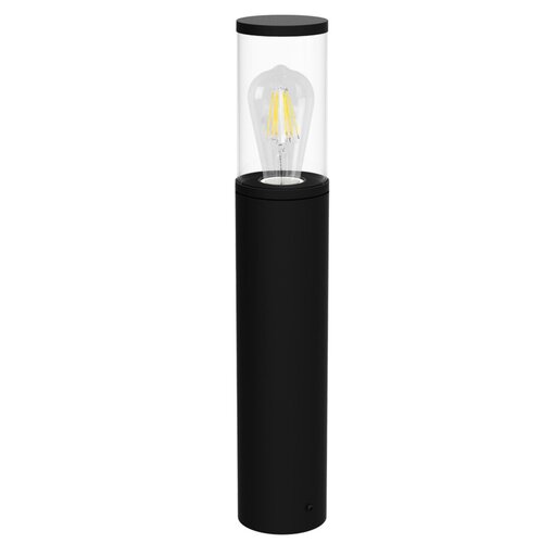 Lampadar Wellington, 1 x E27, negru mat, IP44