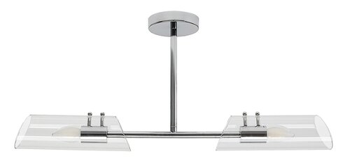 Plafoniera Teodoro, 2 x E14, crom, IP44