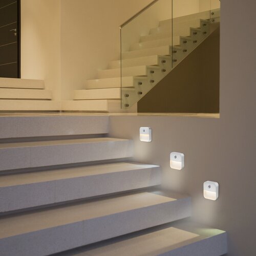 Lampa Ciro LED cu senzor de miscare, 0.15W, 5lm, lumina calda (3000K)