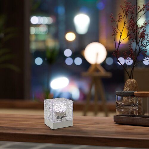 Lampa Cubiko LED cu Telecomanda, 1W, RGB