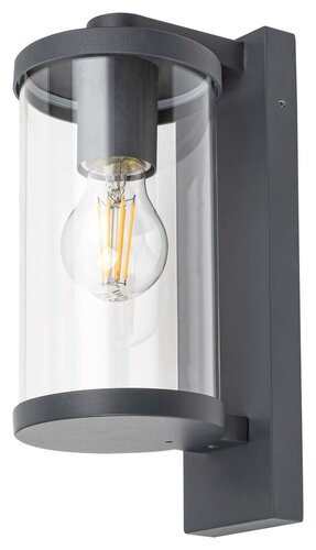 Aplica Silistra, 1 x E27, antracit, IP44