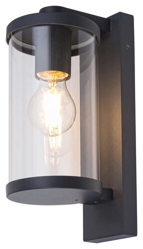 Aplica Silistra, 1 x E27, antracit, IP44