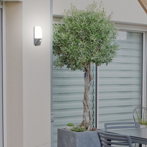 Aplica Ecuador LED cu senzor de miscare, 10W, 800lm, lumina neutra (4000K), IP54