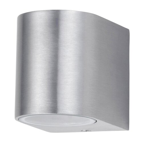 Aplica Chile, 1 x GU10, aluminiu slefuit, IP44