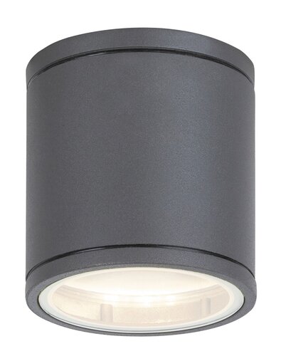 Plafoniera Akron LED, 1 x GU10, antracit, IP54