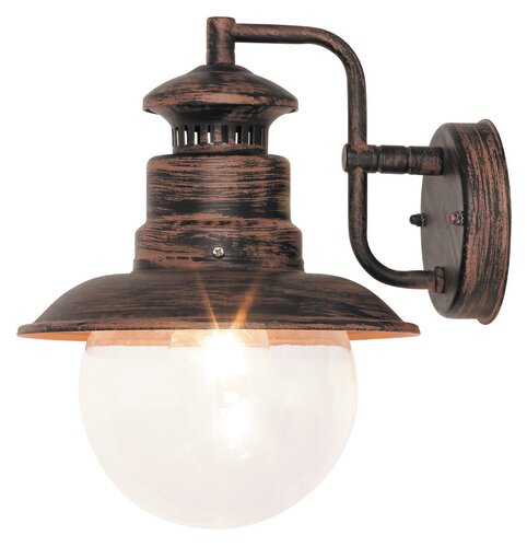Aplica Odessa, 1 x E27, maro antic, IP44
