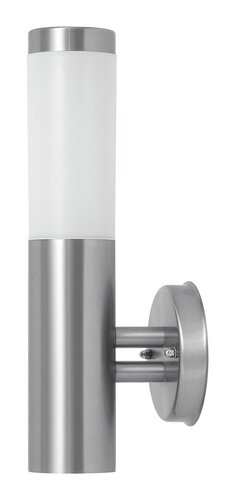 Aplica Inox Torch, 1 x E27, crom satin, IP44