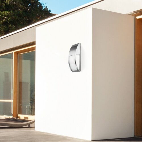 Aplica Genova, 1 x E27, crom satin, IP44
